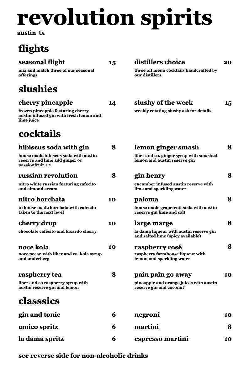 Cocktail 2021.pdf - revolution spirits